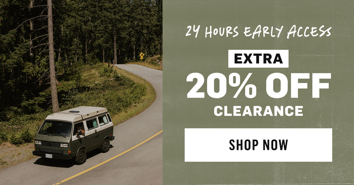 24 Hours Early Access: Extra 20% Off Clearance. Shop Now!