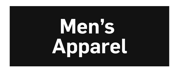 Shop Men's Apparel!