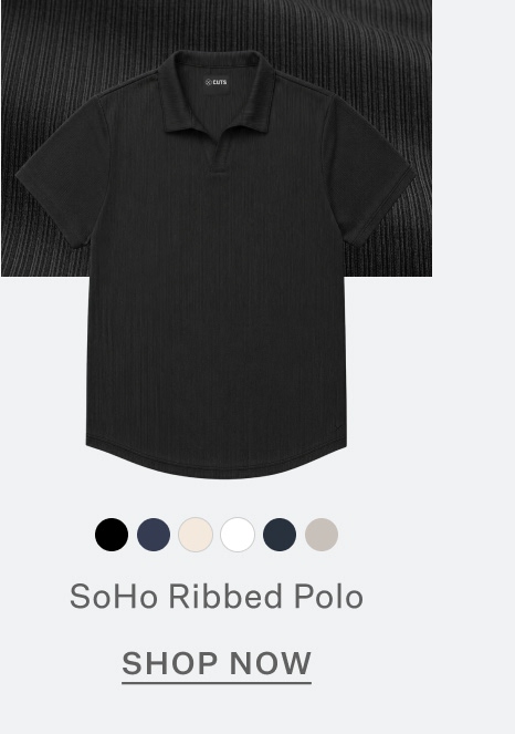 SoHo Ribbed Polo