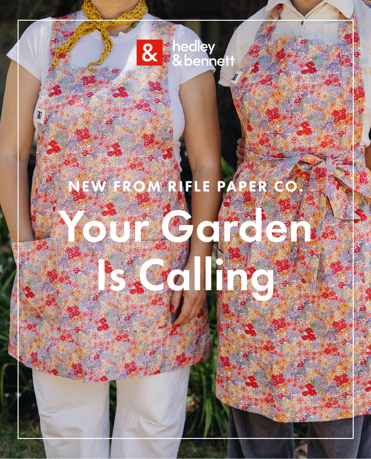 hedley & bennett | NEW FROM RIFLE PAPER CO. | Your Garden Is Calling