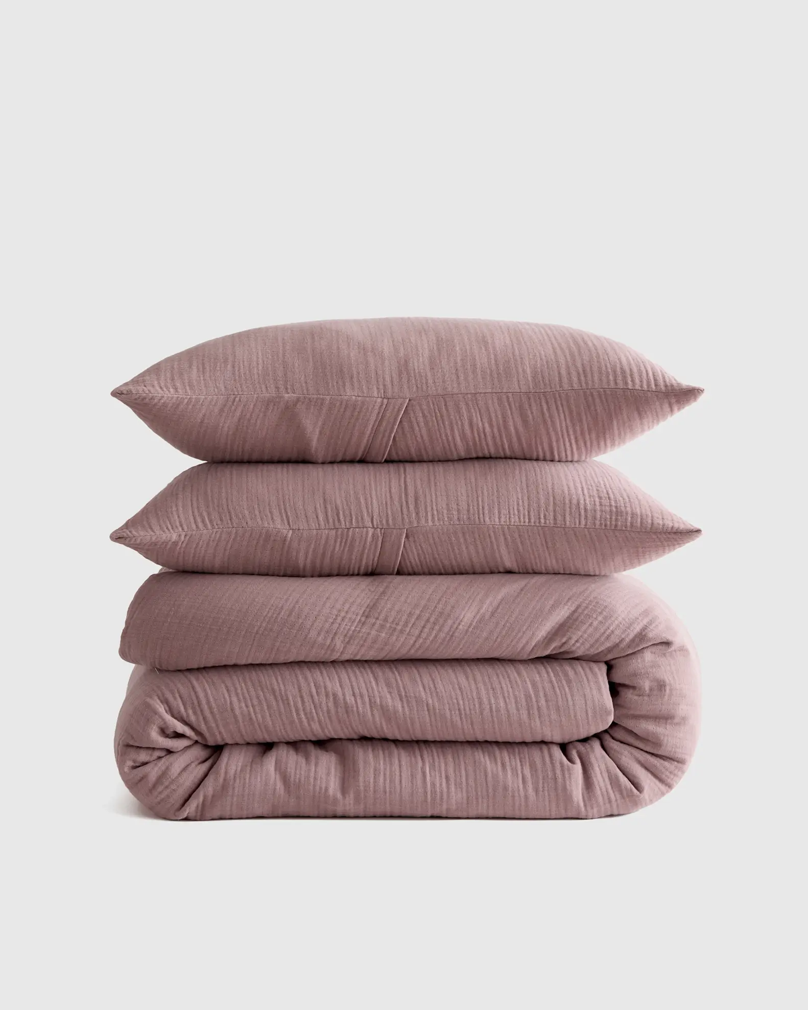 Organic Cotton Gauze Duvet Cover Set