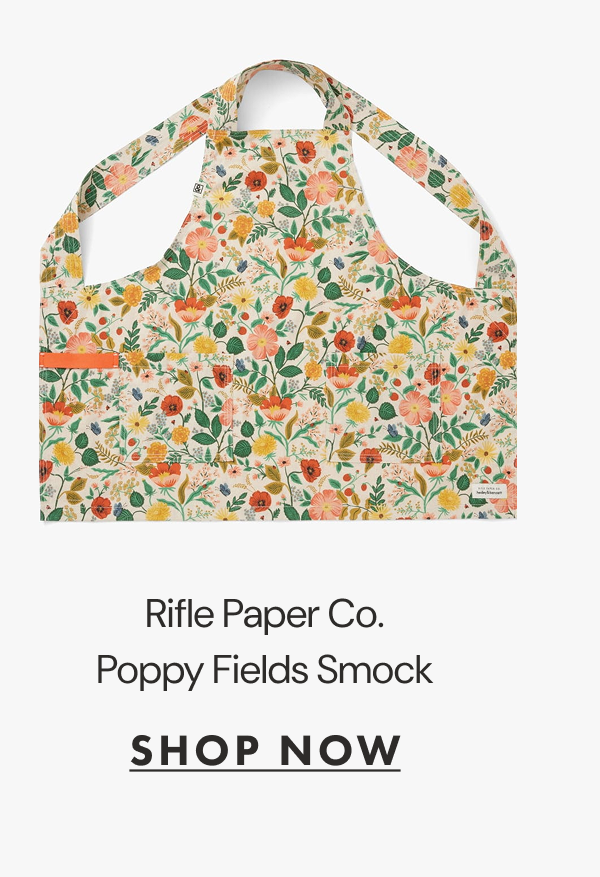 Rifle Paper Co. Poppy Fields Smock