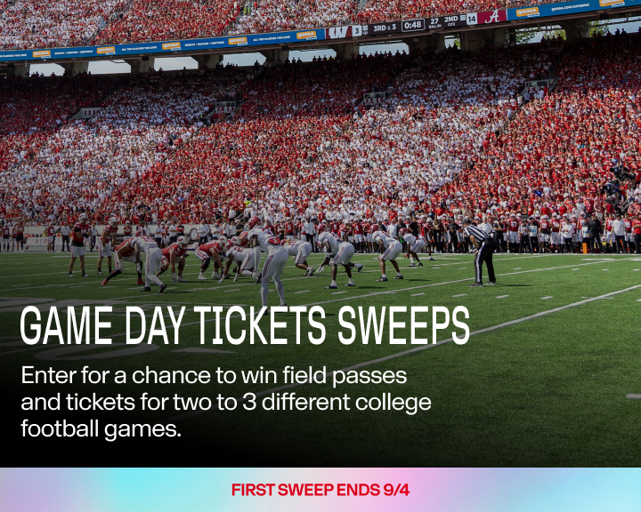 Game Day Tickets Sweeps