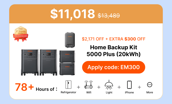 Home Backup Kit5000 Plus (20kWh)
