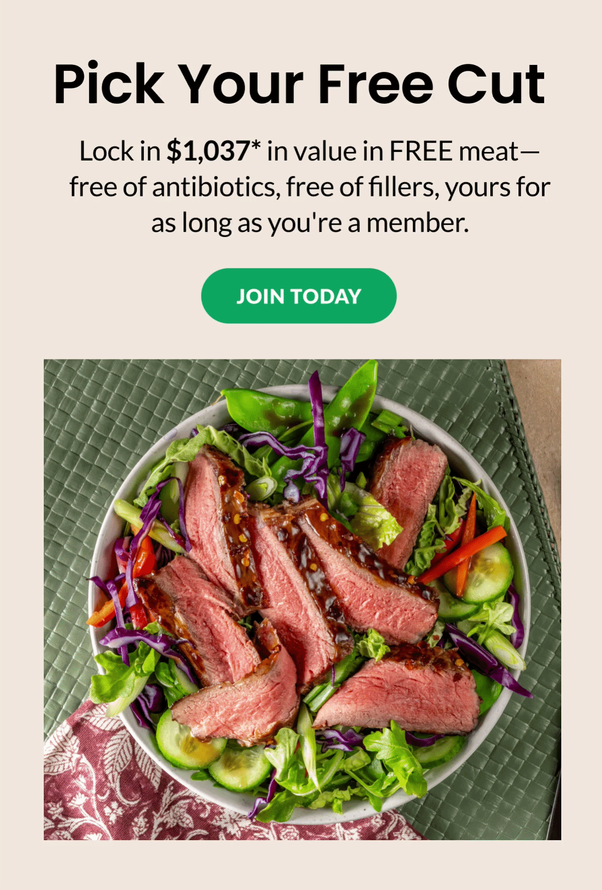 Pick Your Free Cut | $1,037* Value | JOIN TODAY