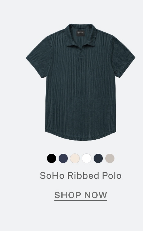 SoHo Ribbed Polo