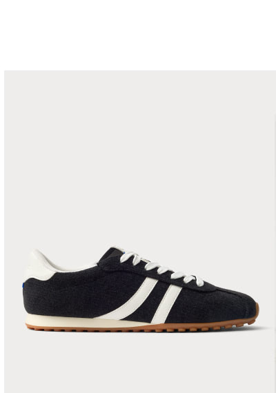Ivy Sneaker ReVelvet Black