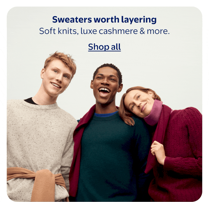 Sweaters worth layering