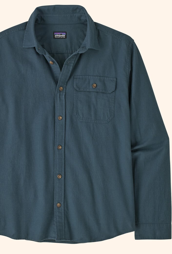 M's Long-Sleeved Lightweight Fjord Flannel Shirt